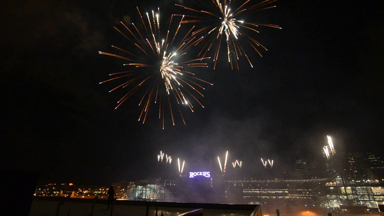 Fireworks Coors Field 2019 July 2nd Rockies