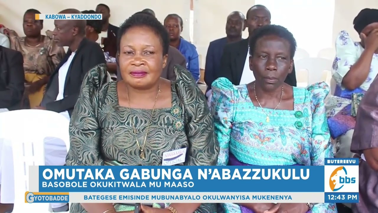 Omutaka Gabunga Akalaatidde Bazzukulu be Okwettanira Enteekateeka z’Ekika Kyabwe