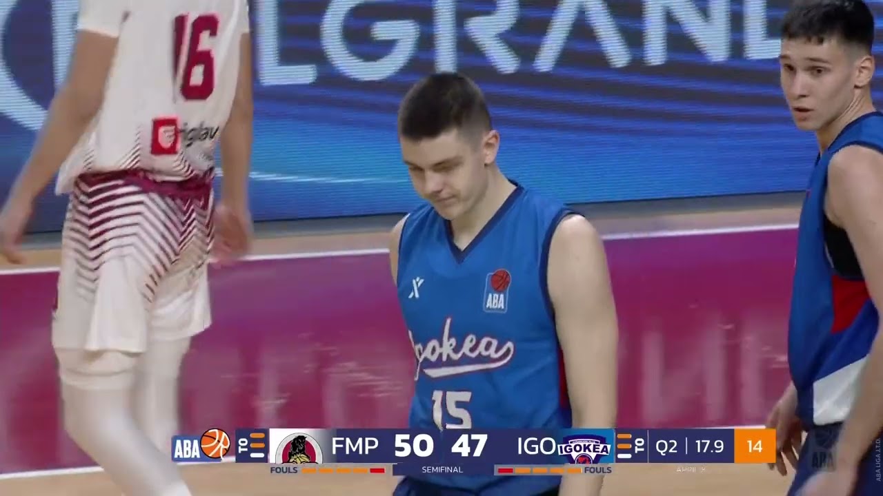 #ABAFutureStars 2024/25 highlights: U19 FMP Soccerbet - U19 Igokea m:tel (8.4.2025)