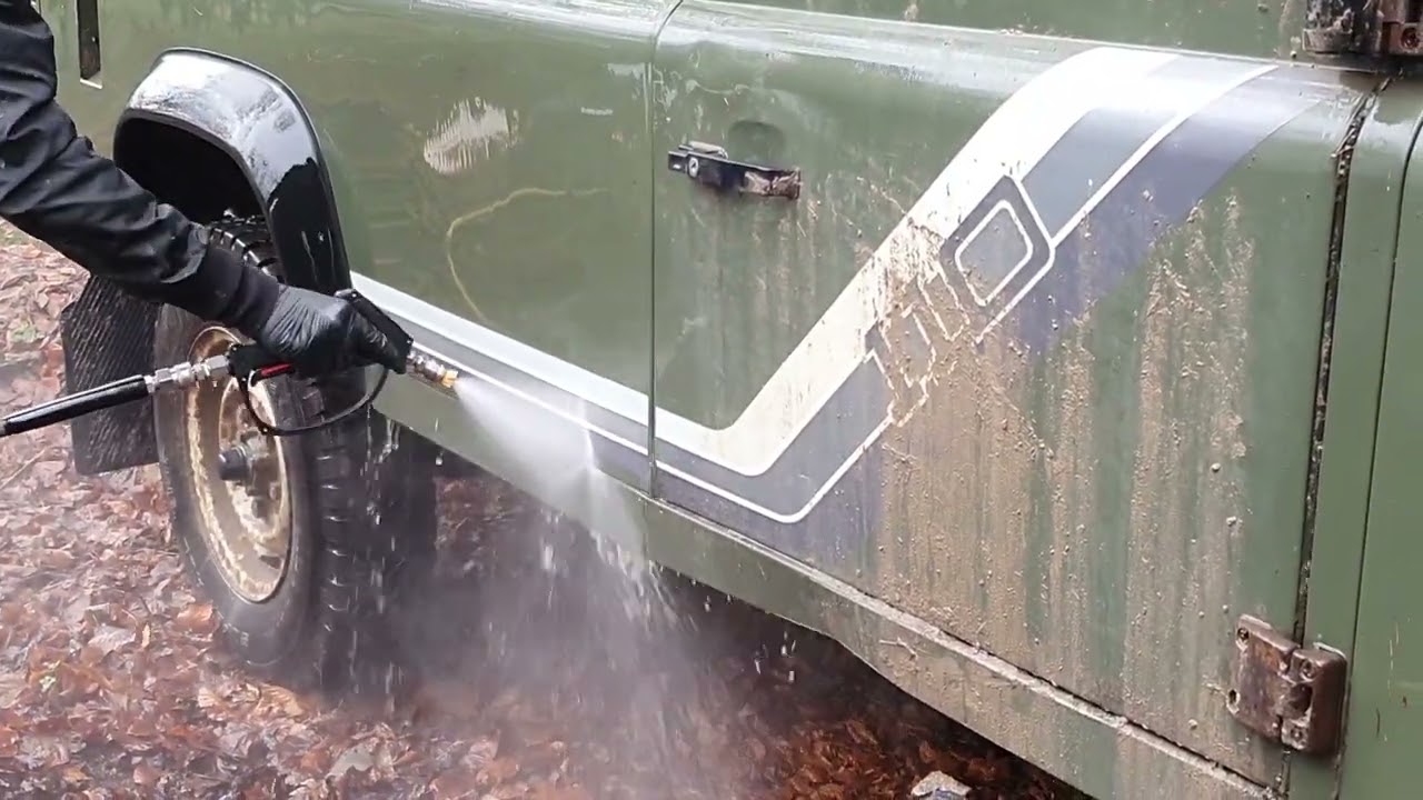 1990 Land Rover Defender - Stolen, Recovered & Detailed! TH Detailing