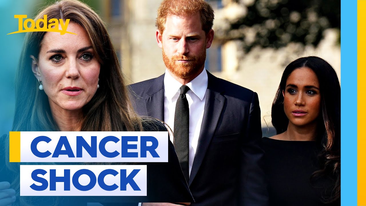 Prince Harry and Meghan release statement following Kate's cancer diagnosis | Today Show Australia