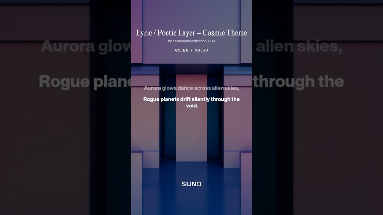 Lyric   Poetic Layer – Cosmic Theme 3