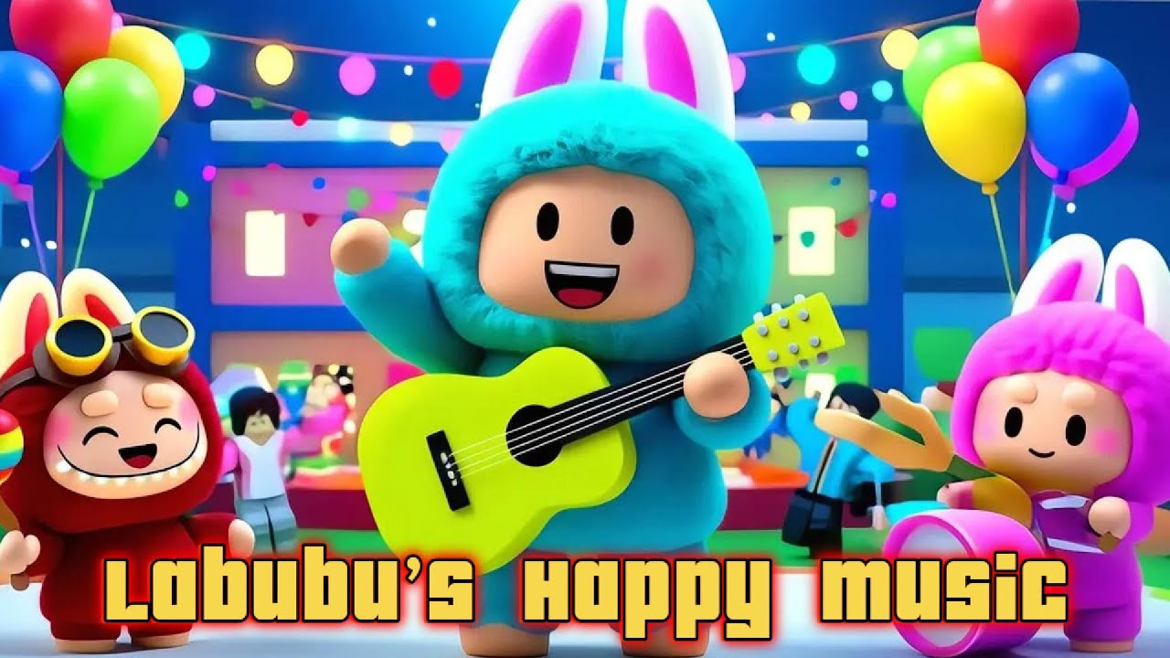 Labubu&rsquo;s Happy Music 🎶🐾 A Joyful Adventure Full of Smiles! 🌟