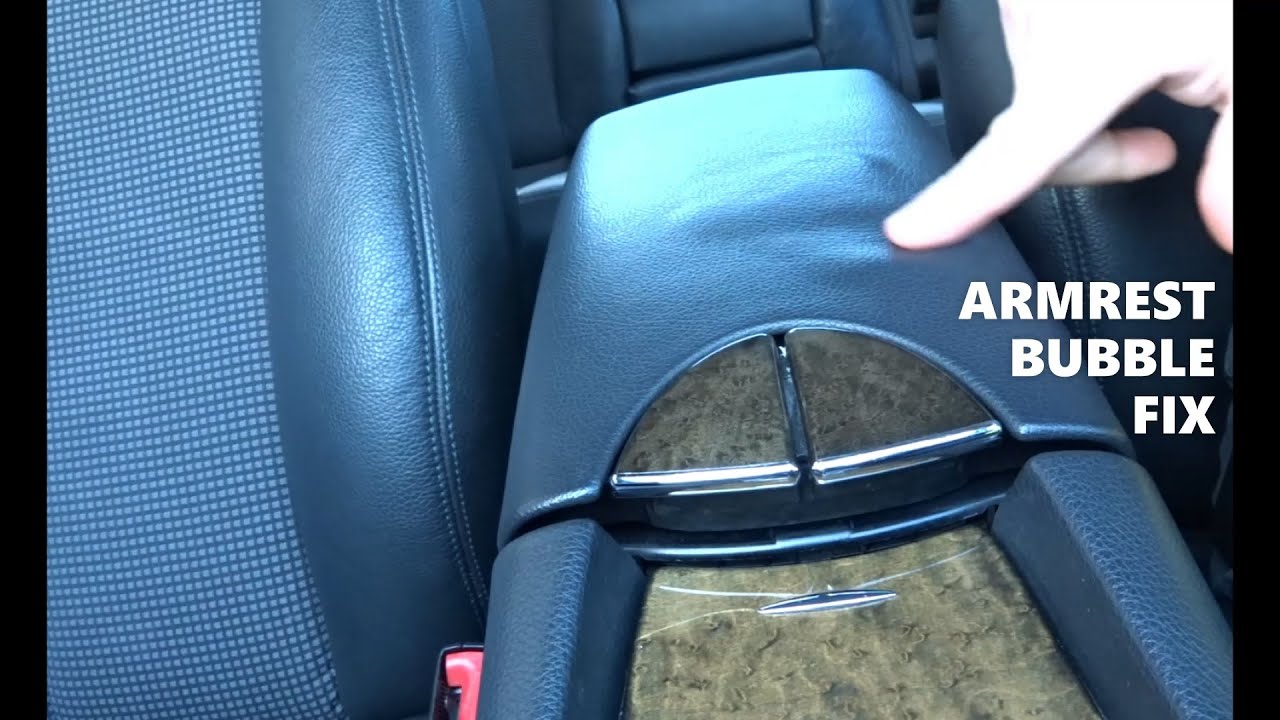 Mercedes E-Class W211 Armrest bubble fix