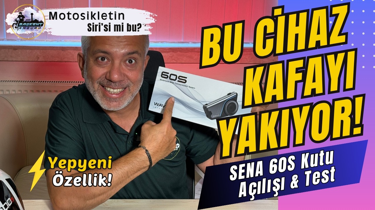 Sena 60S Intercom Kutusunu Açtık - Şaşırtıcı Özellikler!