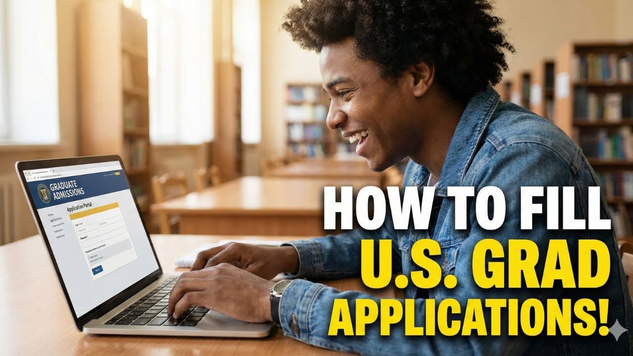Fill out Any U.S. Grad School Application Easily for Full Funding/ Scholarships