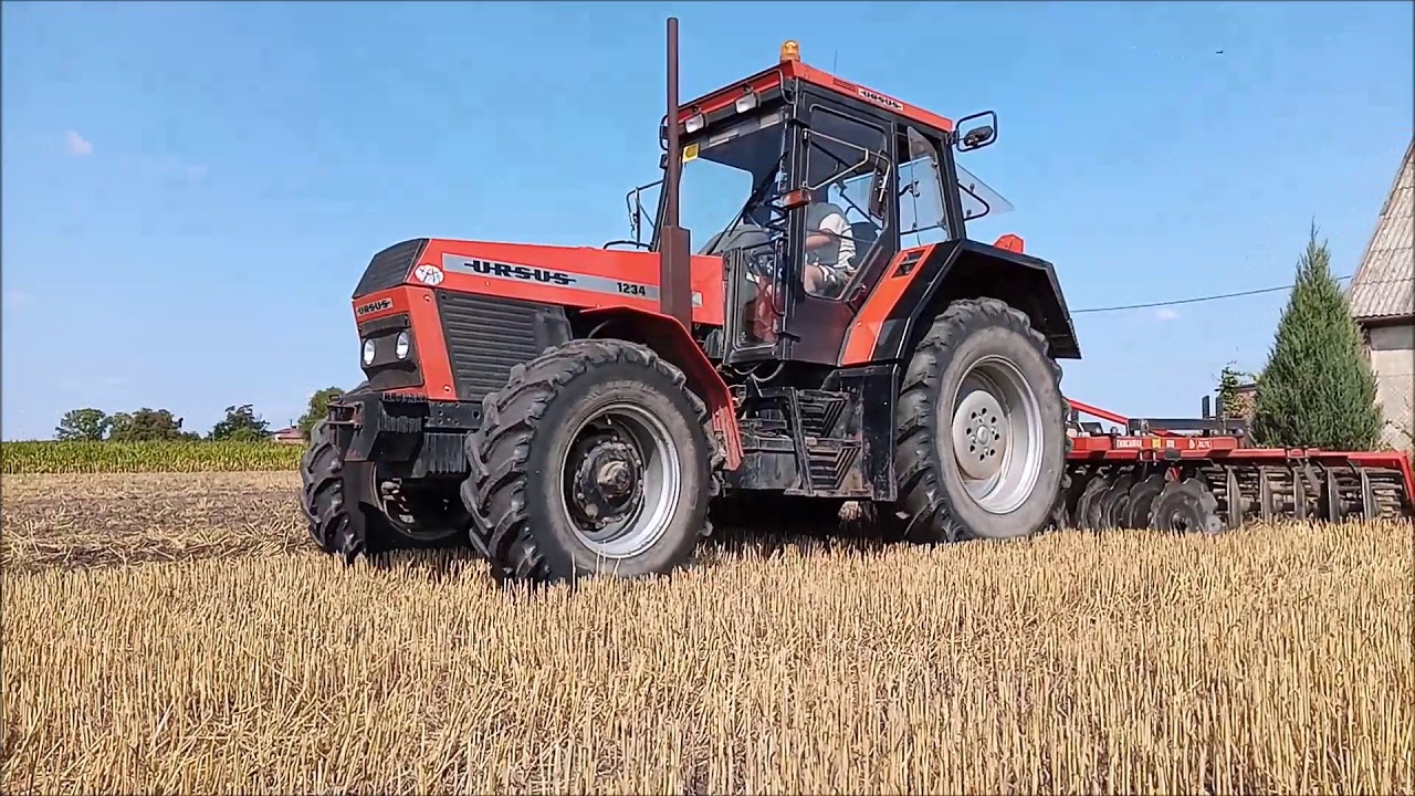 Uprawa pożniwna 2019, Brona talerzowa Akpil wzmocniona , Ursus 1234