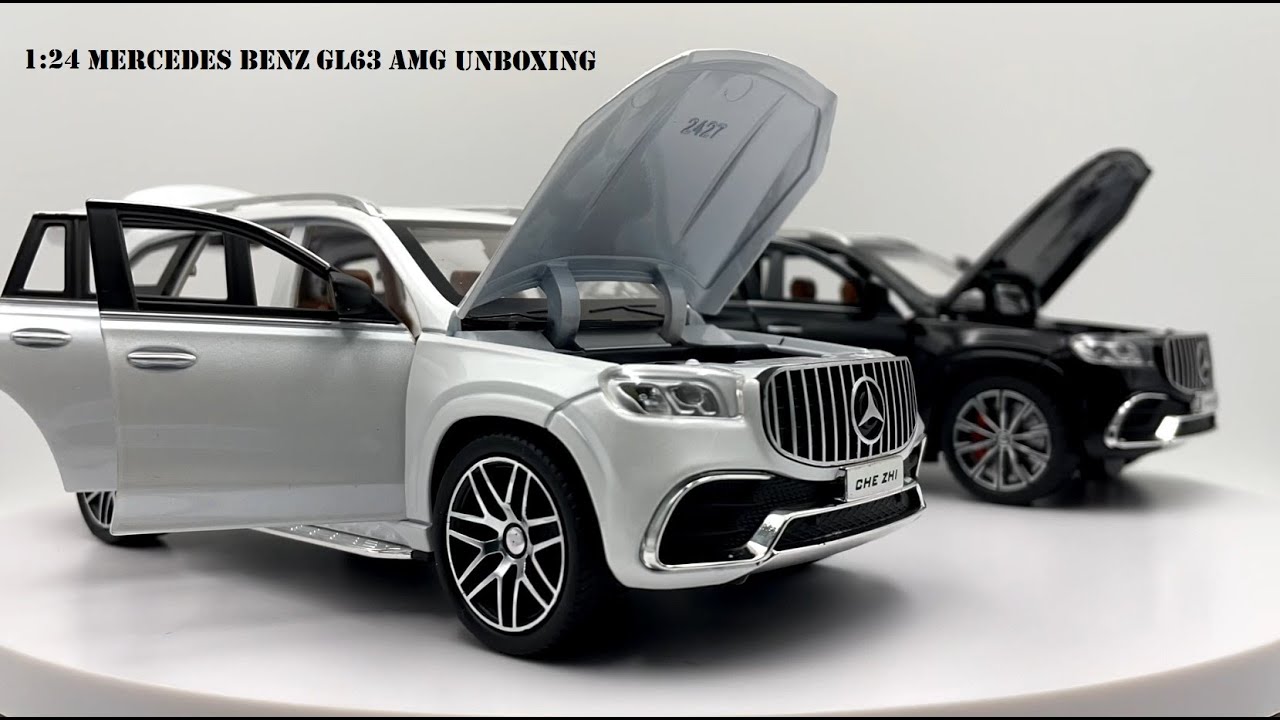 CHE ZHI GL63 AMG 1:24 Diecast SUV Model Unboxing