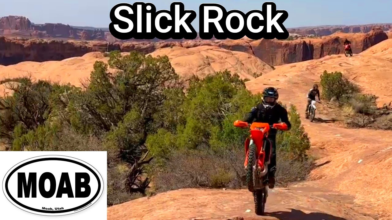 Slick Rock Trail, Moab Motorcycle Trail Guide, trail #4