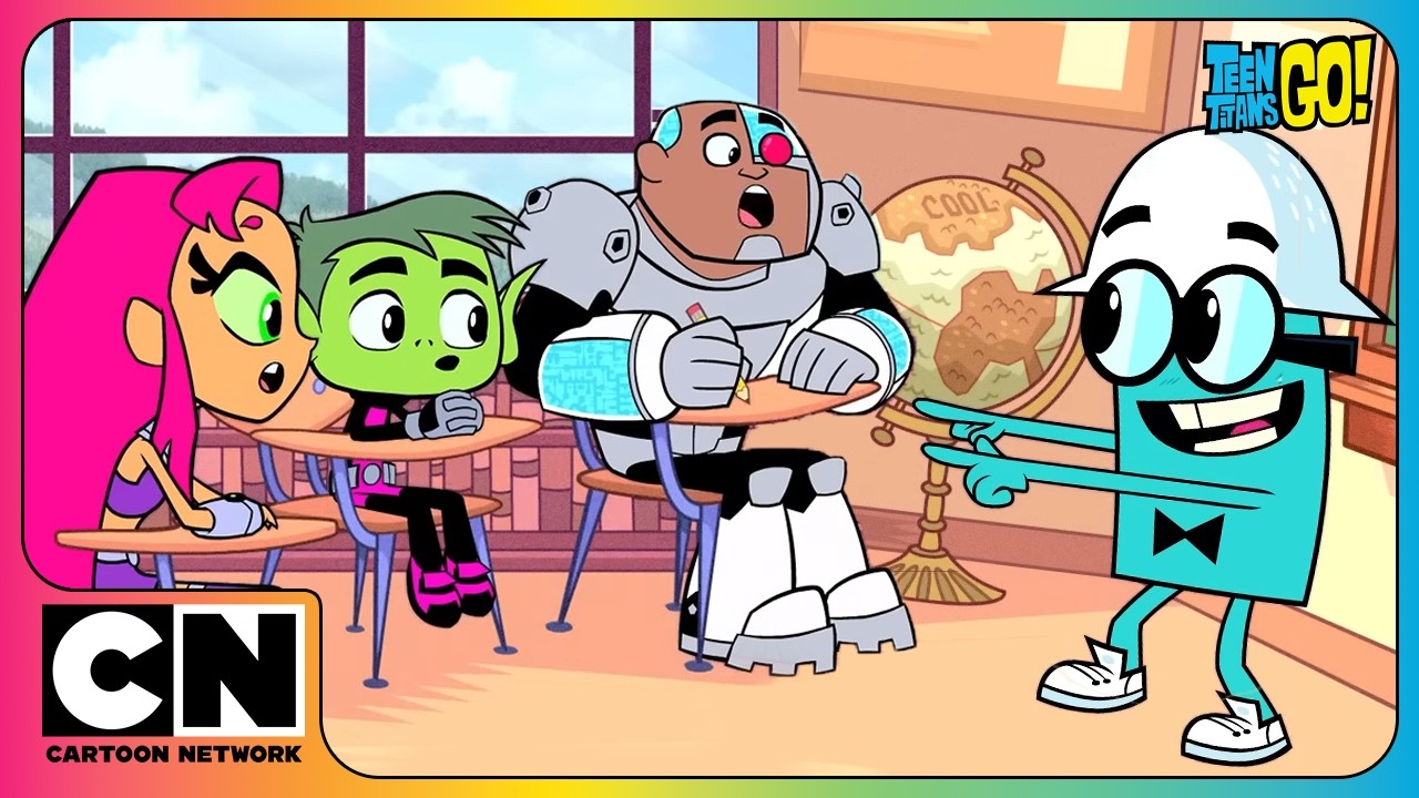 Teen Titans Go! Throwback Thursday 🎒 | Back To School Funny Moments | Cartoon Network Asia