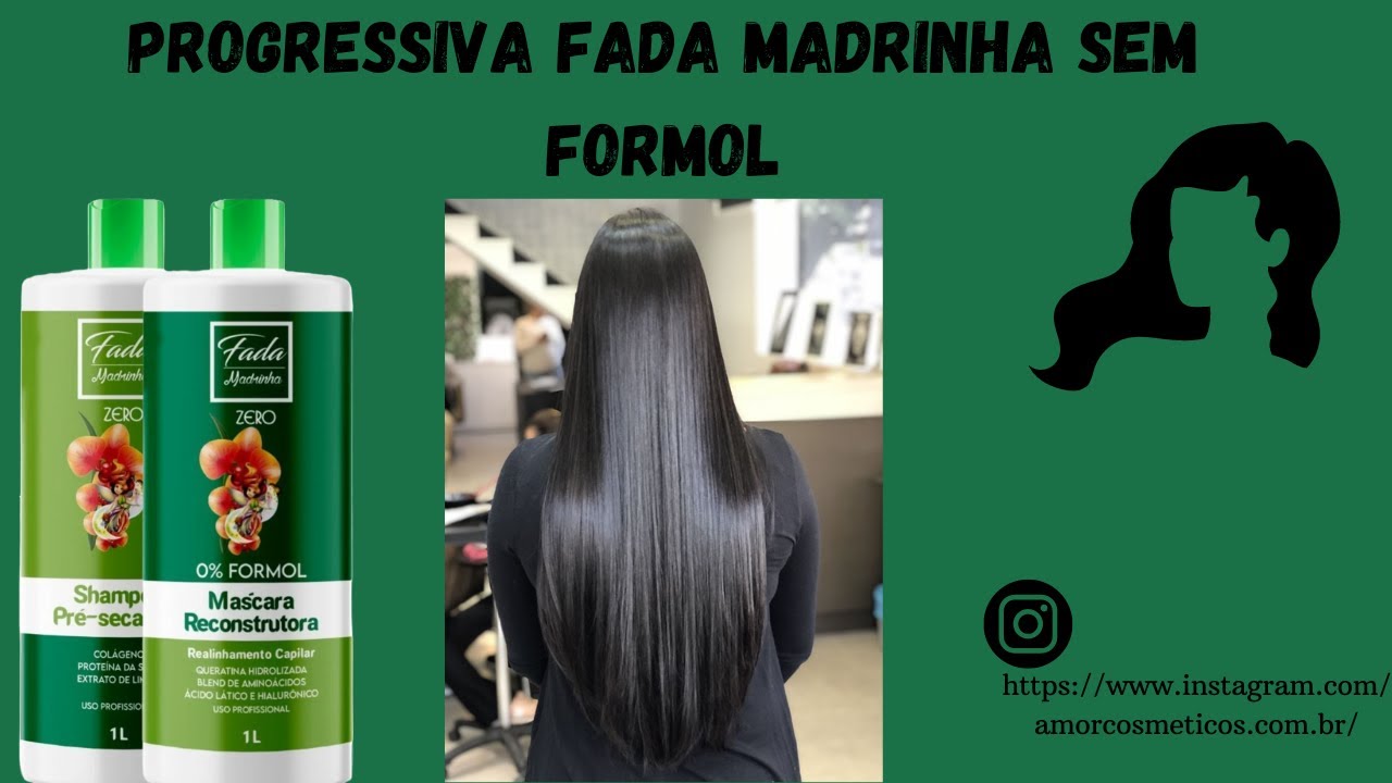 Progressiva Fada Madrinha sem formol @amorcosmeticos