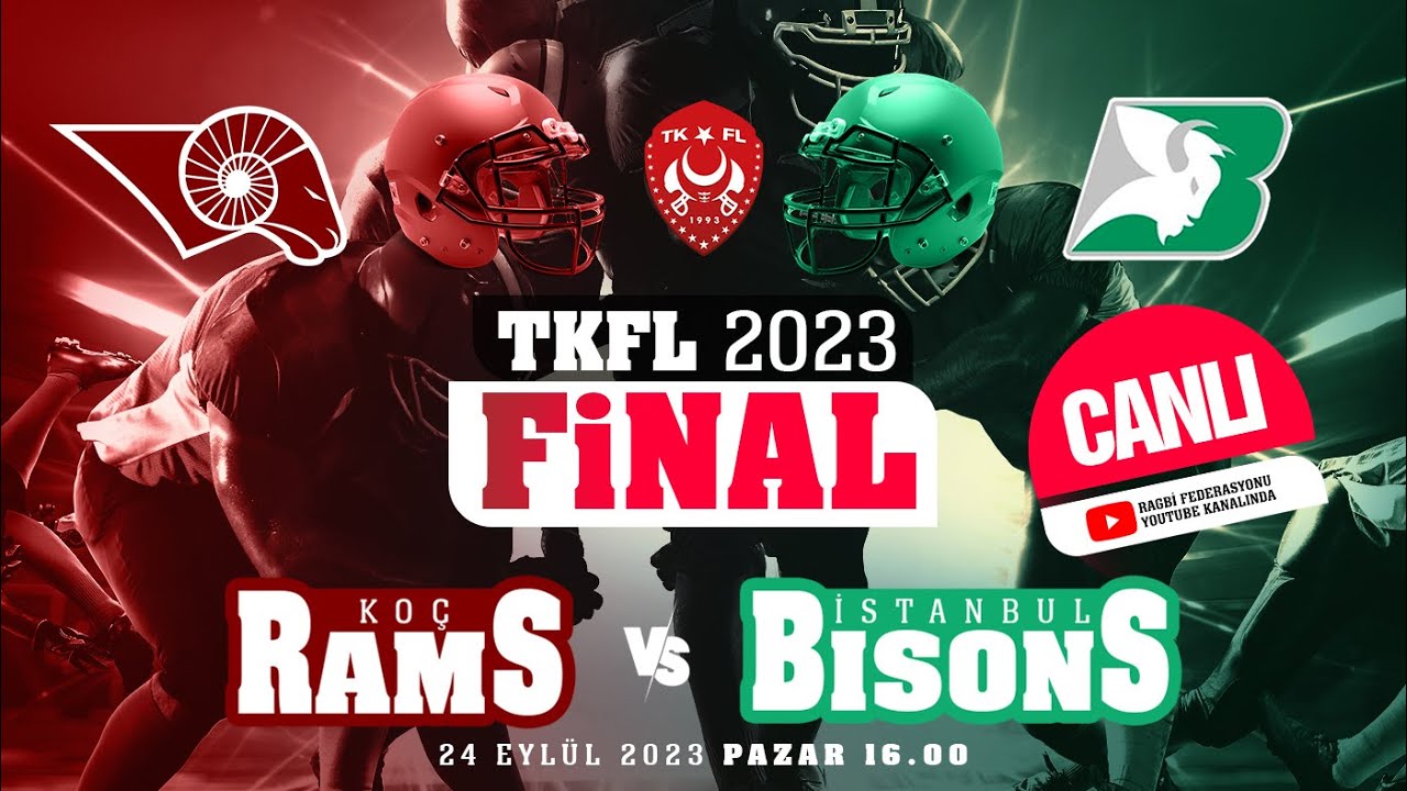 TKFL 1. LİG FİNALİ | KOÇ RAMS - İSTANBUL BİSONS