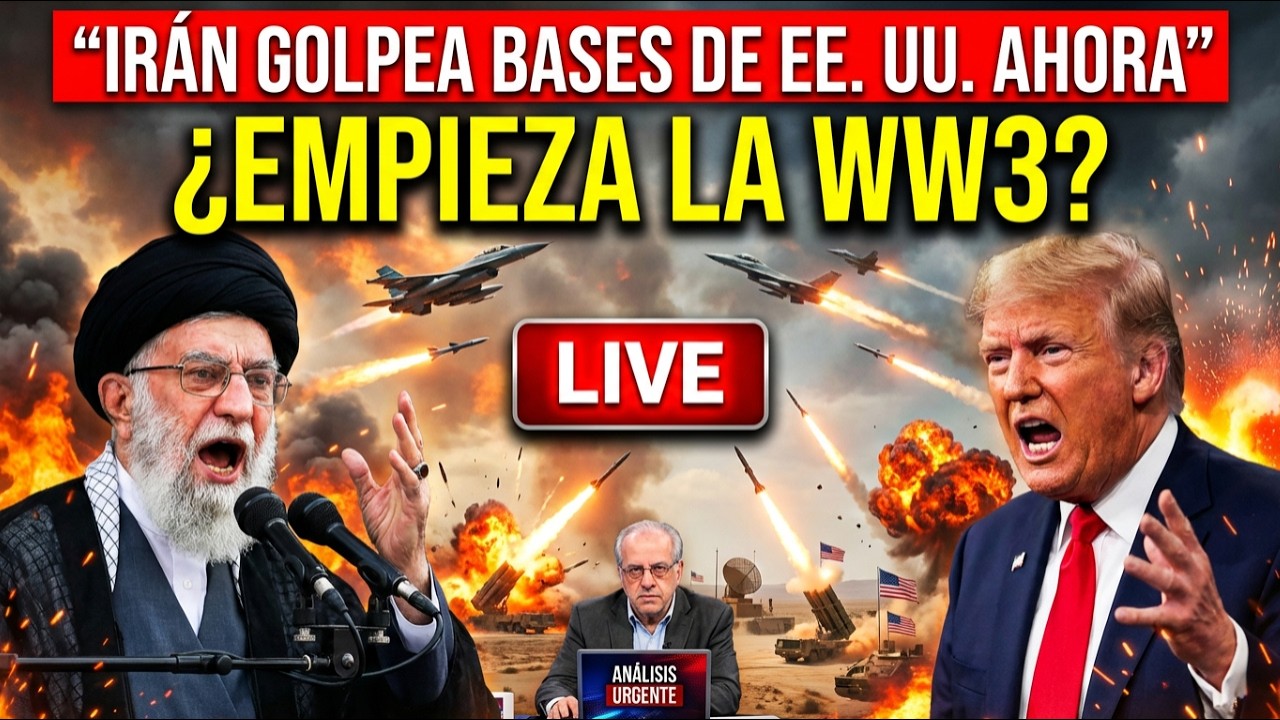 ¡Noticias de última hora: Irán golpea sitios militares de EEUU en Bahréin, EAU, Qatar y Kuwait! — De
