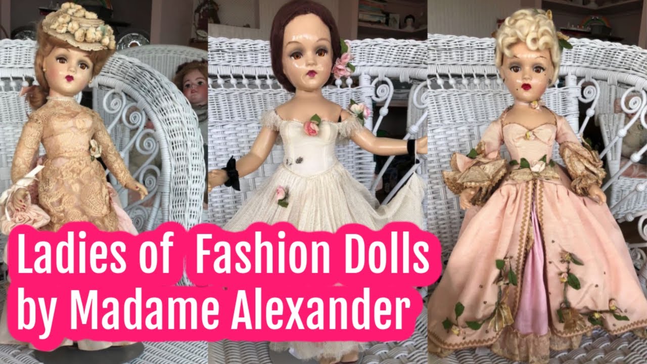 The Mystery Ladies of Fashion Dolls by Madame Alexander | Doll History Video