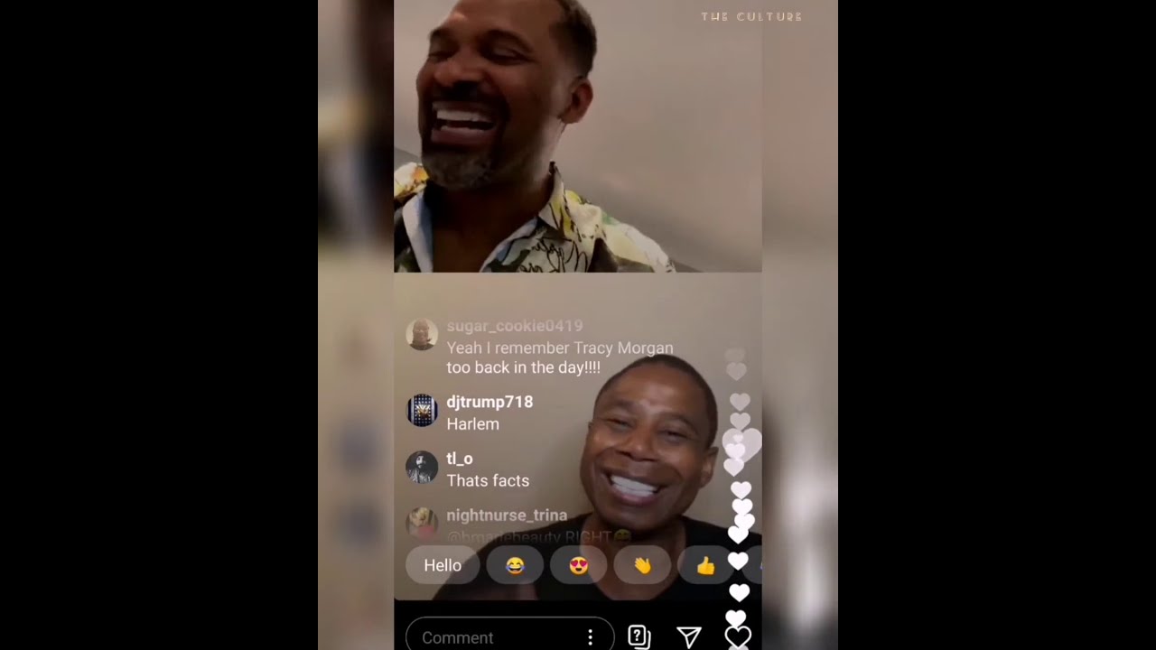 Mike Epps with Doug E Fresh Instagram live