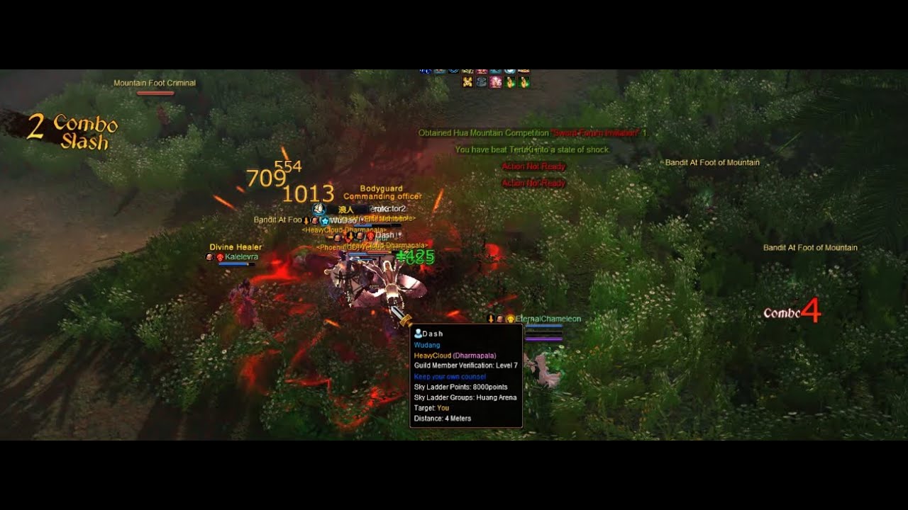 Age of Wushu - (Me , Ophiotaur , Kalel) vs (Teruki , Protector2 , WuDao , Dash)