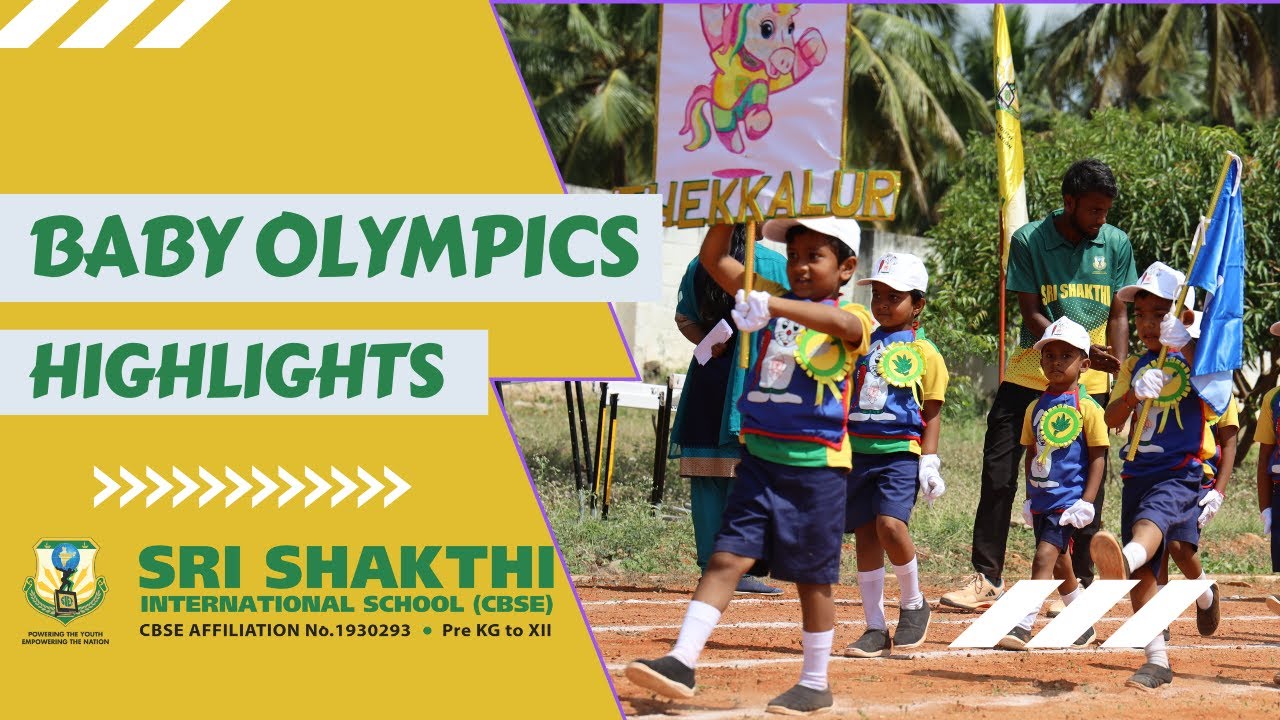 BABY OLYMPICS - 2024 | HIGHLIGHTS | #lifeatsrishakthi #sportsday
