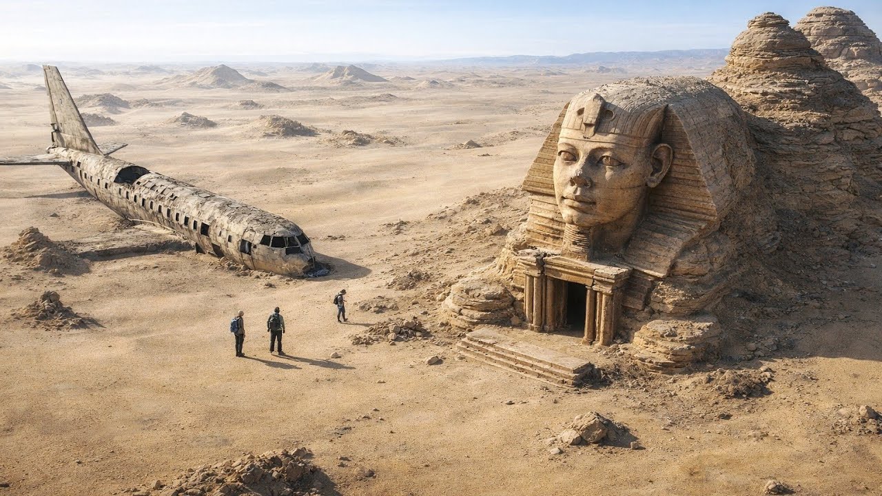 Workers Stranded in the World’s Largest Desert After Plane Malfunction, Forced to Rebuild to Survive