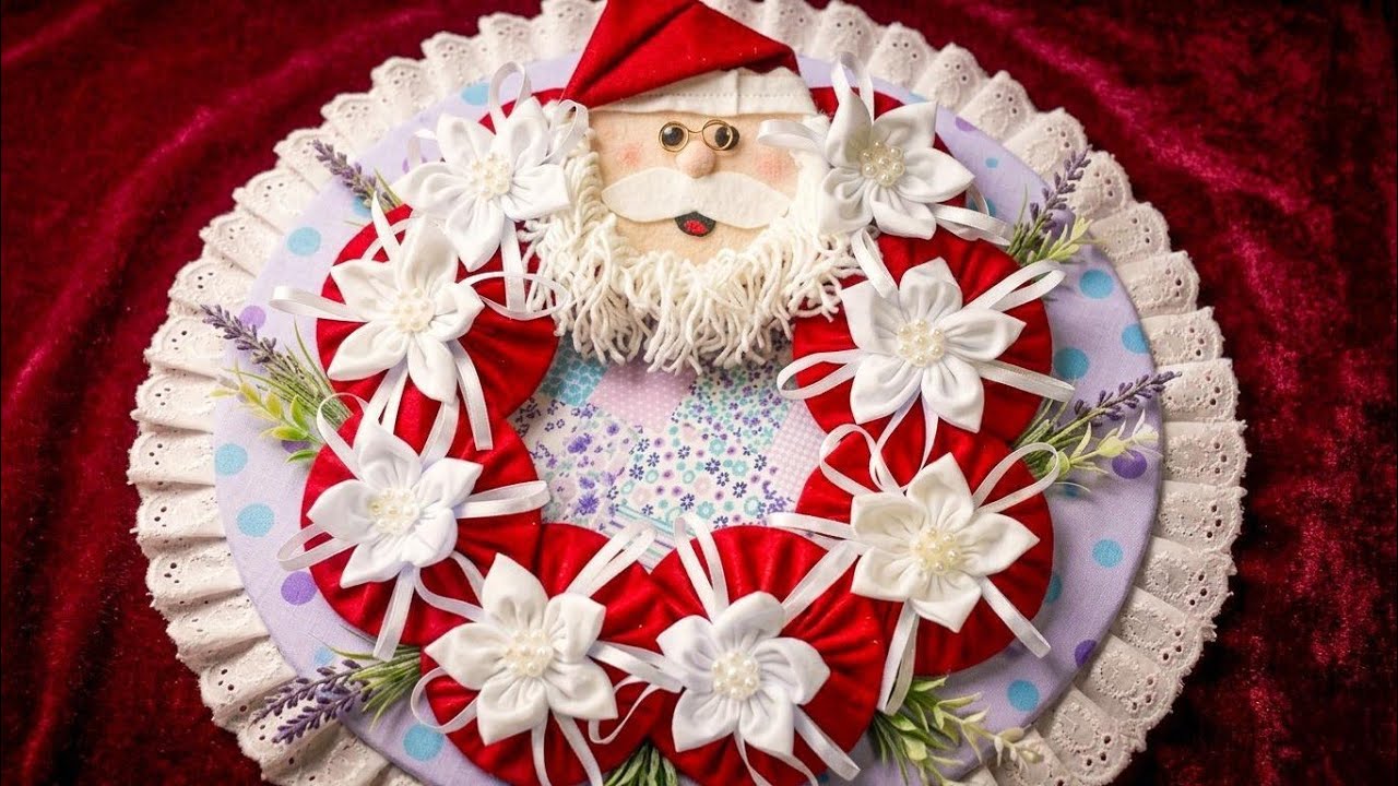 GUIRLANDA DE NATAL - Muito fácil de fazer