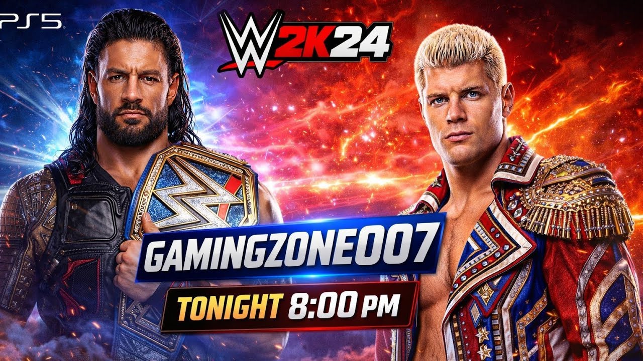 w2k24 ps5 gameplay is live!