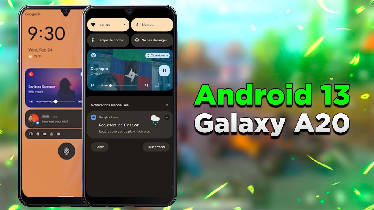 ANDROID 13 CHEGOU NO GALAXY A20 | INSTALE AGORA!