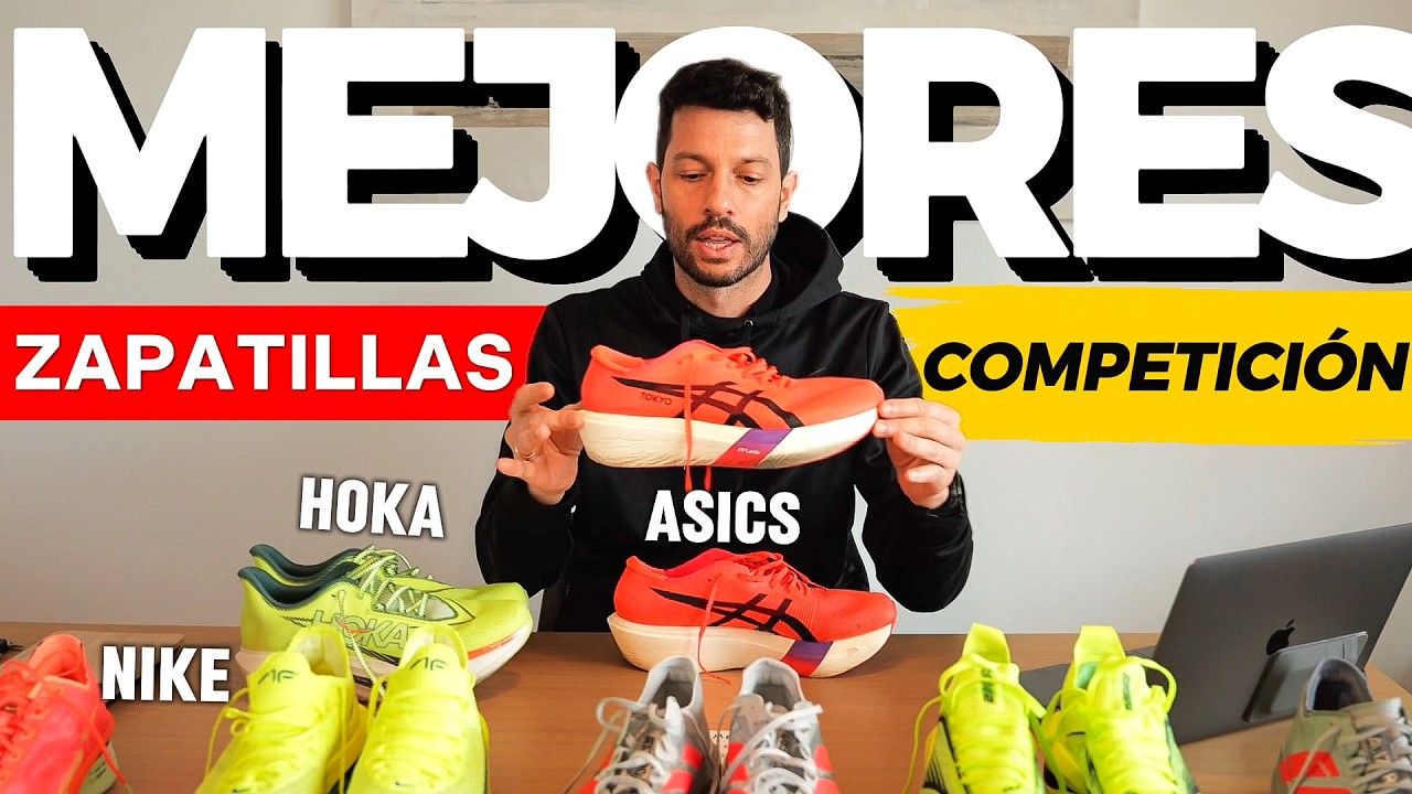 MEJORES ZAPATILLAS RUNNING de COMPETICI&Oacute;N 2026 para CORRER R&Aacute;PIDO