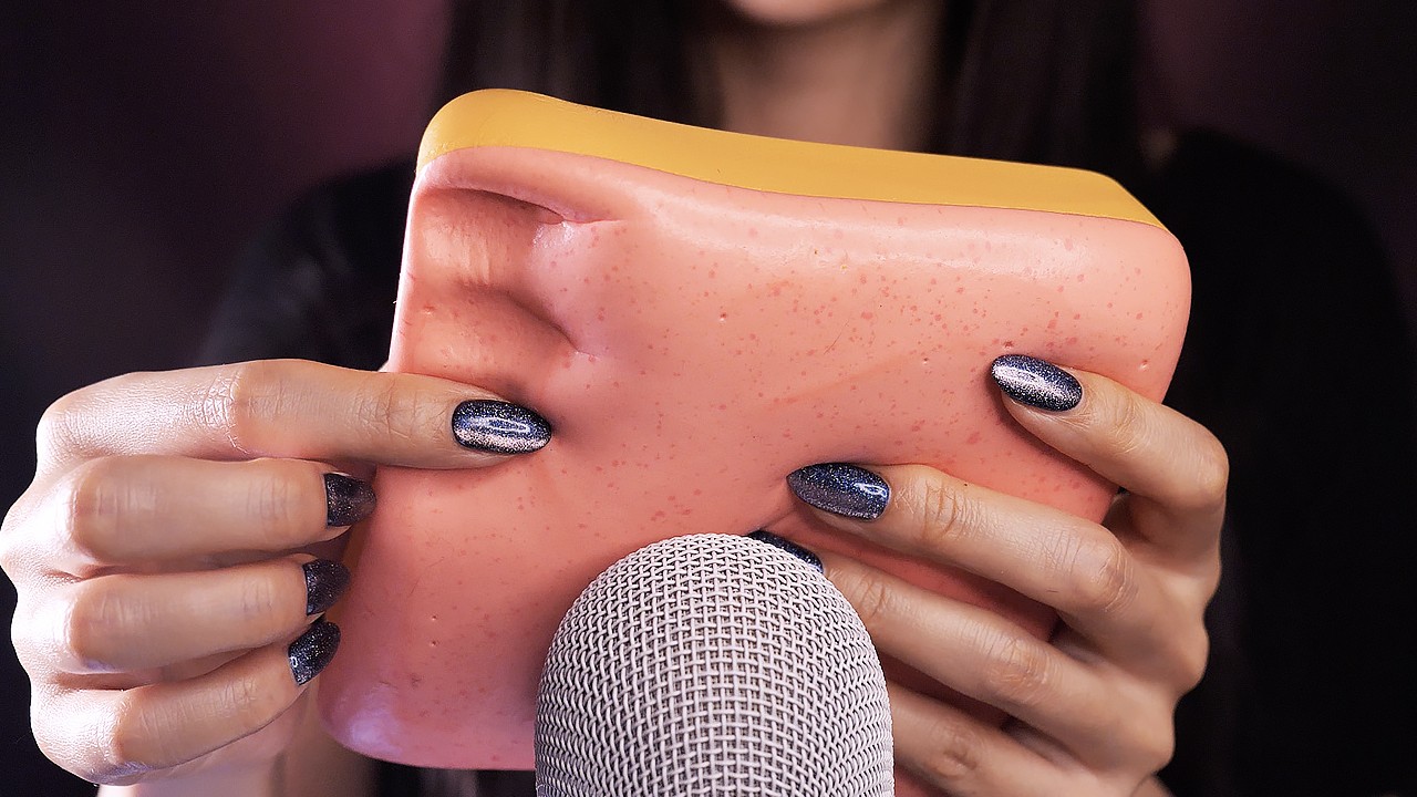 ASMR Satisfying Crisp Sticky Sounds for Intense Brain Tingles | Fast Tapping, Sticky Mic(No Talking)
