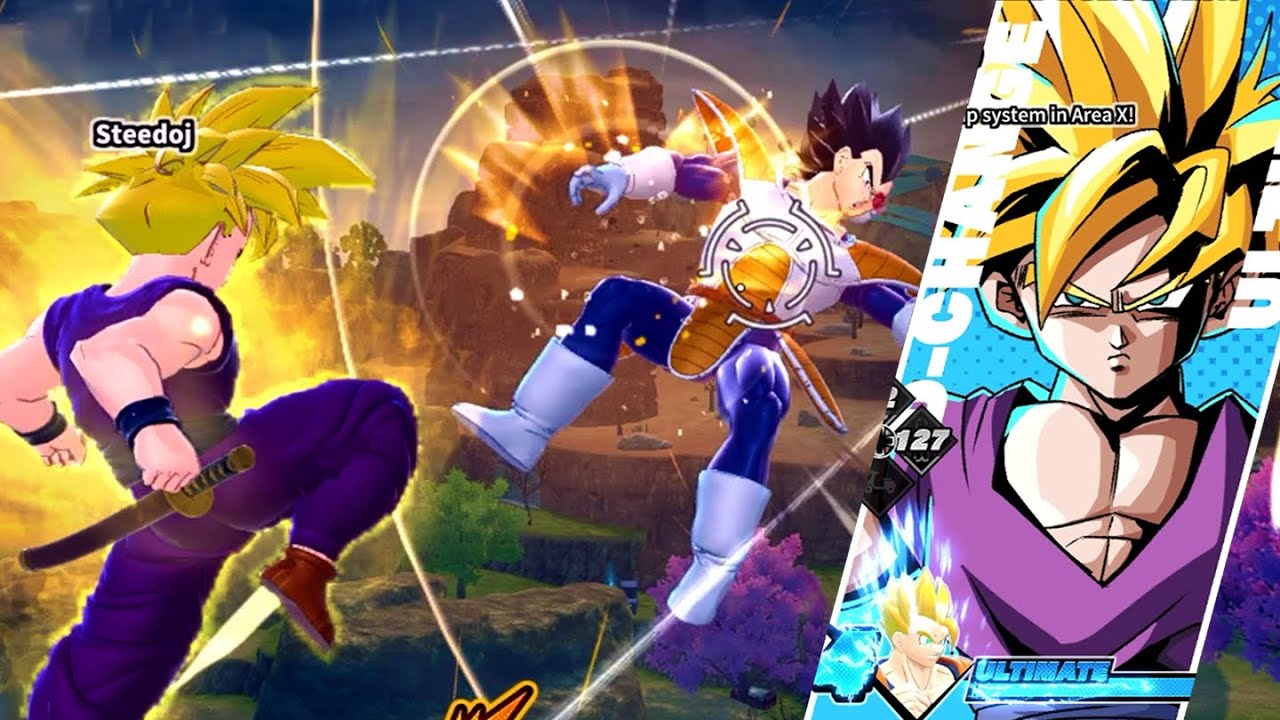 Level 4 SUPER SAIYAN GOHAN Easy Win Against VEGETA RAIDER Dragon Ball The Breakers Season 2