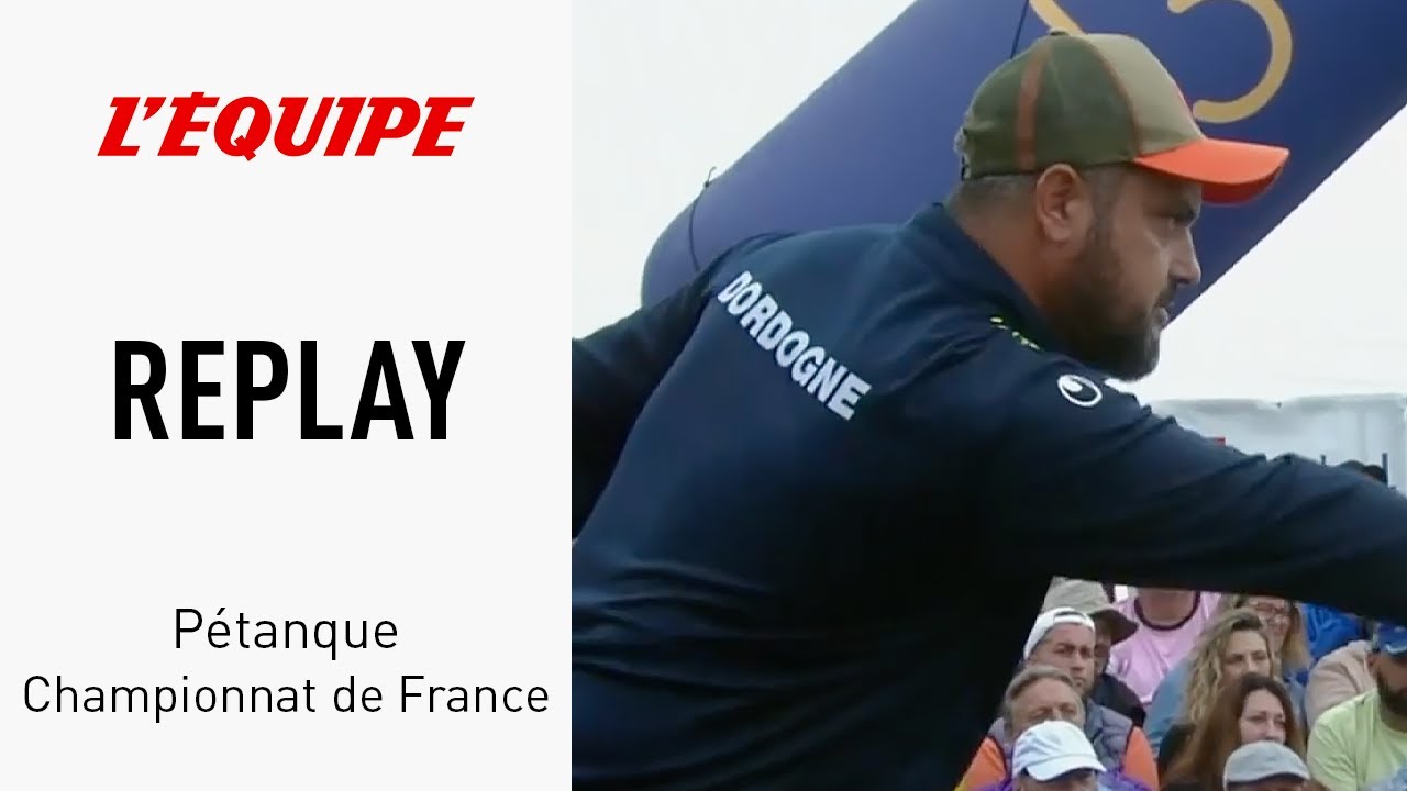 Pétanque - Le replay intégral de la demi-finale triplette mixte des championnats de France