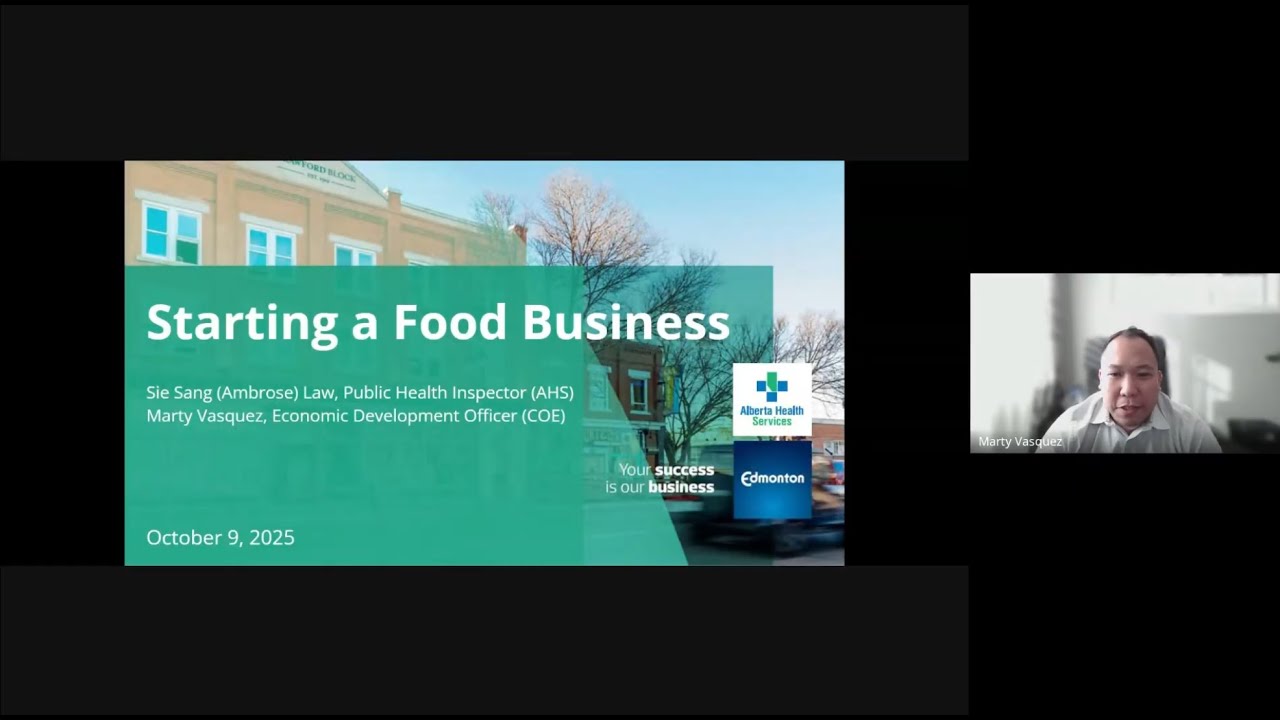Starting a Food Business in Edmonton