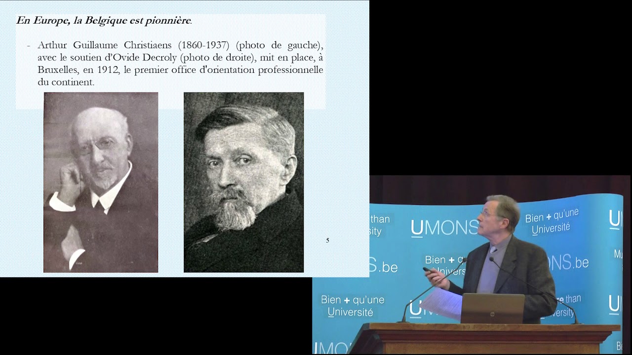 Chaire Francqui 2018 - conférence inaugurale Prof Jean Guichard