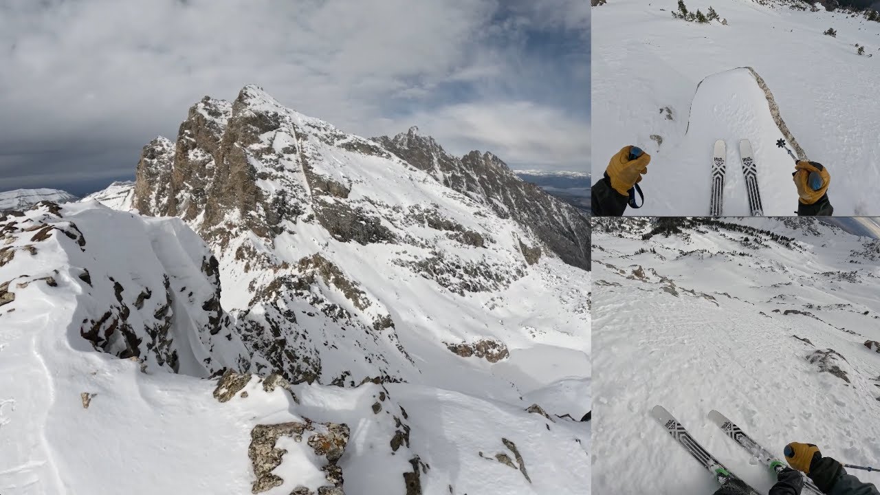 Early November skiing in the Tetons