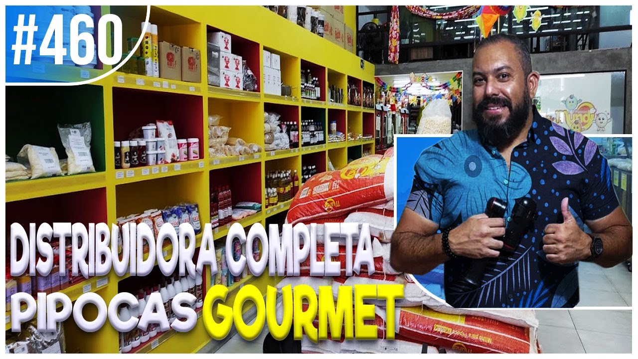 DISTRIBUIDORA DE PIPOCA NO BRÁS! (GOURMET)  - PIPOCAS MUNDI #460