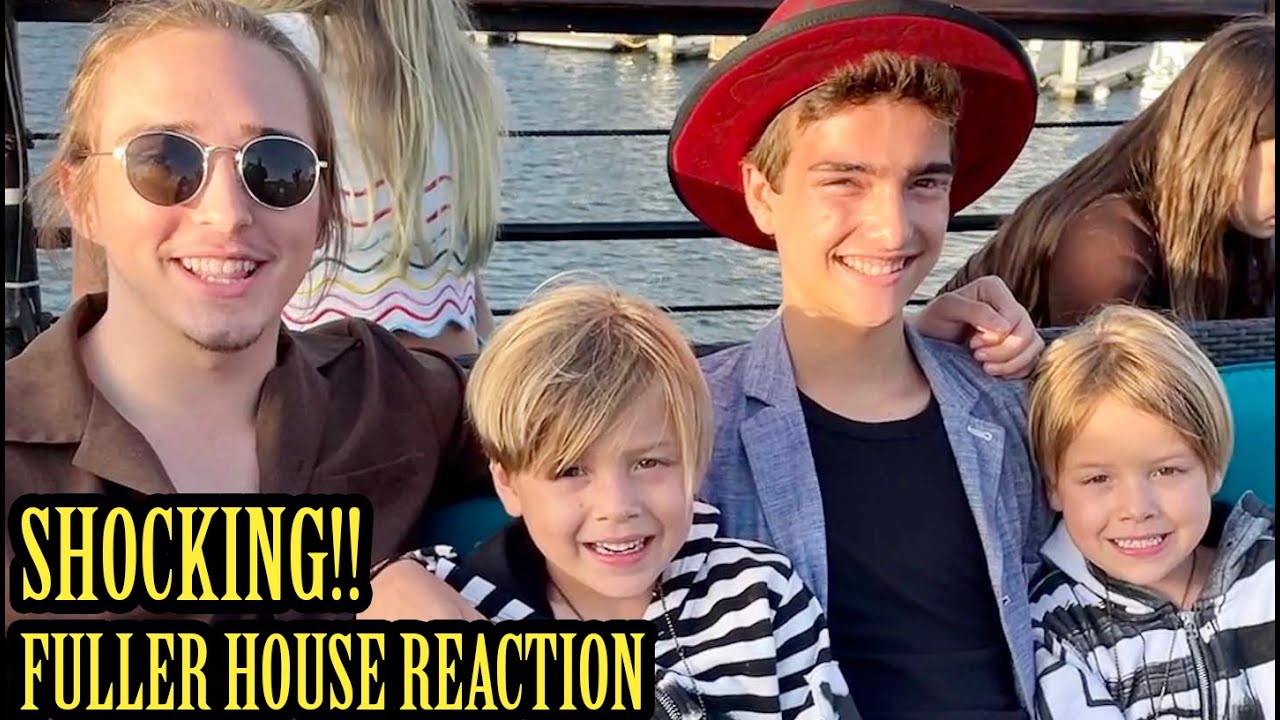 THE FULLER HOUSE BOYS REACT TO FULLER HOUSE SCENES!!