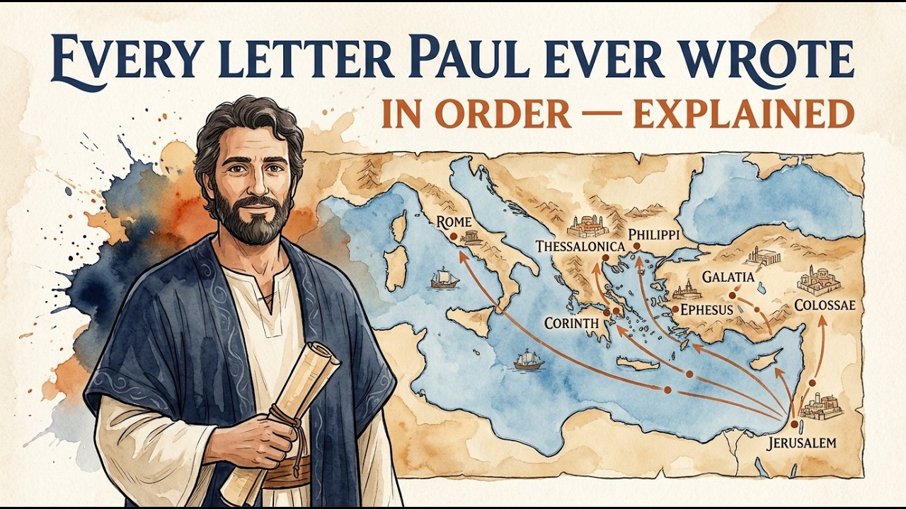 Every Letter the Apostle Paul Wrote, Explained in Order