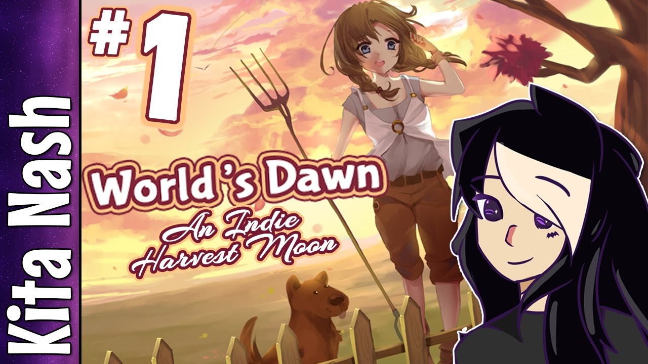 World's Dawn Gameplay Part 1 - WHERE IS EVERYONE? - Indie Harvest Moon Let's Play Walkthrough