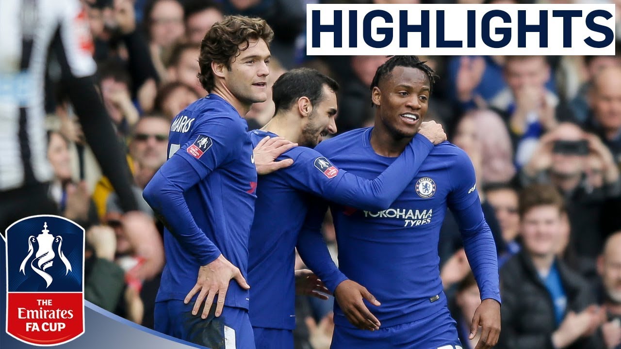 Chelsea 3-0 Newcastle | Alonso Hits Stunning Free-kick! | Emirates FA Cup 2017/18
