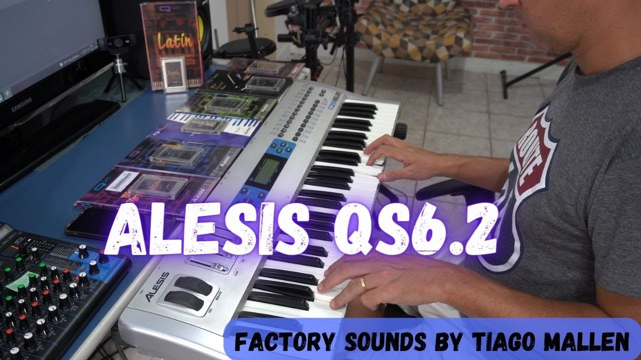 ALESIS QS6.2 (FACTORY SOUNDS) by TIAGO MALLEN  -  ANO : 1999 #alesis #keyboard #synthesizer #mallen