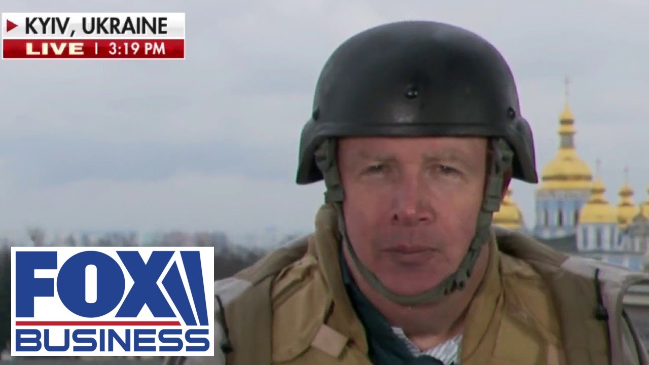 Steve Harrigan reports on the ground in Ukraine as violent explosions rock Kyiv