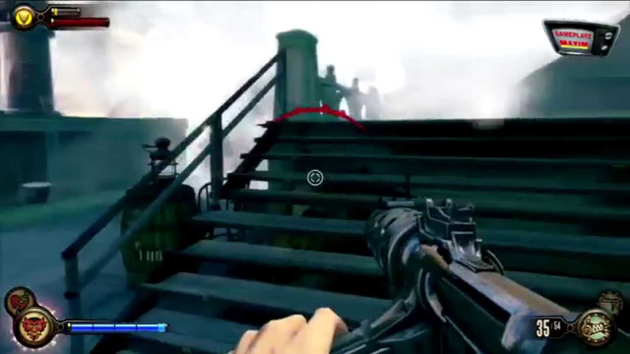 15 min z Bioshock Infinite - PS3 gameplay z komentarzem by maxim