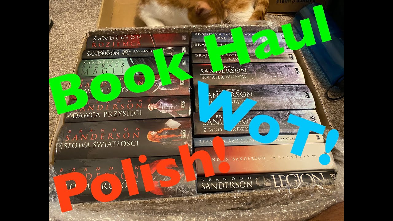 Book Haul Polish and WoT