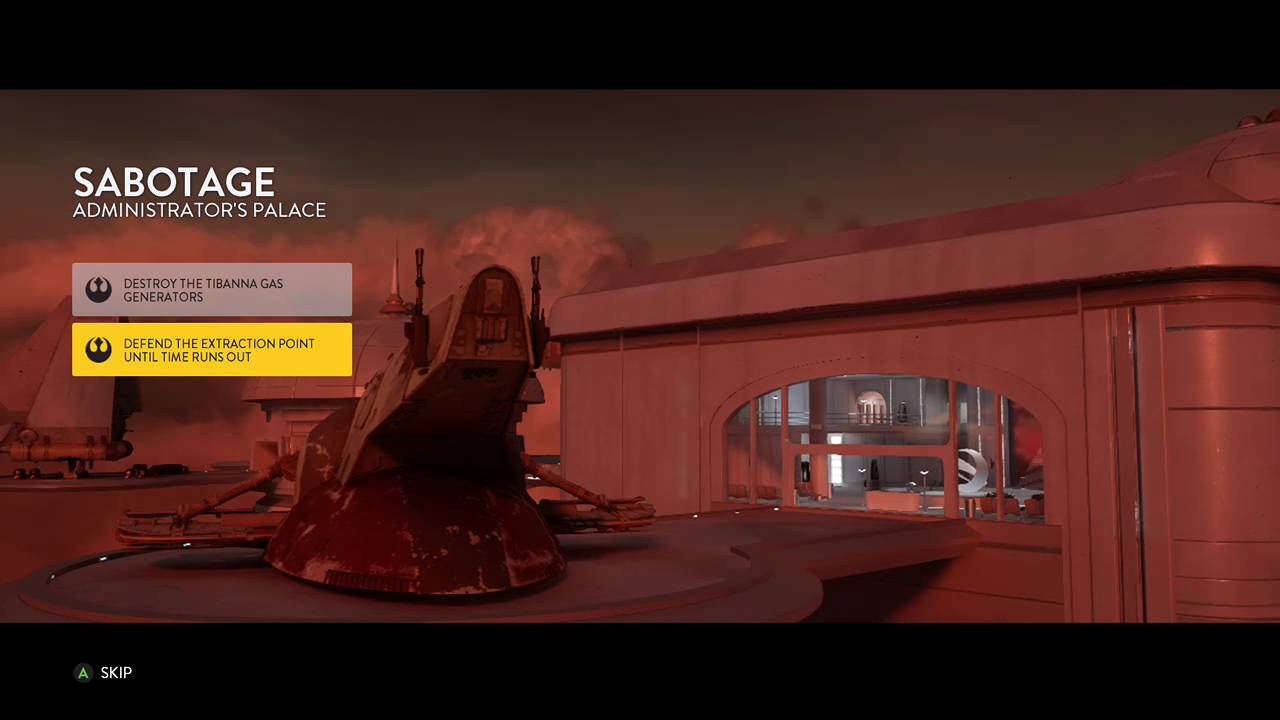 Bespin Adminstrators Palace Map - Level Demo - Sabotage - DLC Star Wars Battlefront