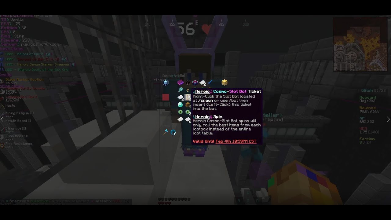 The Best Opening In Cosmic PvP History | INFINITE HEROIC SLOT GLITCH!!!