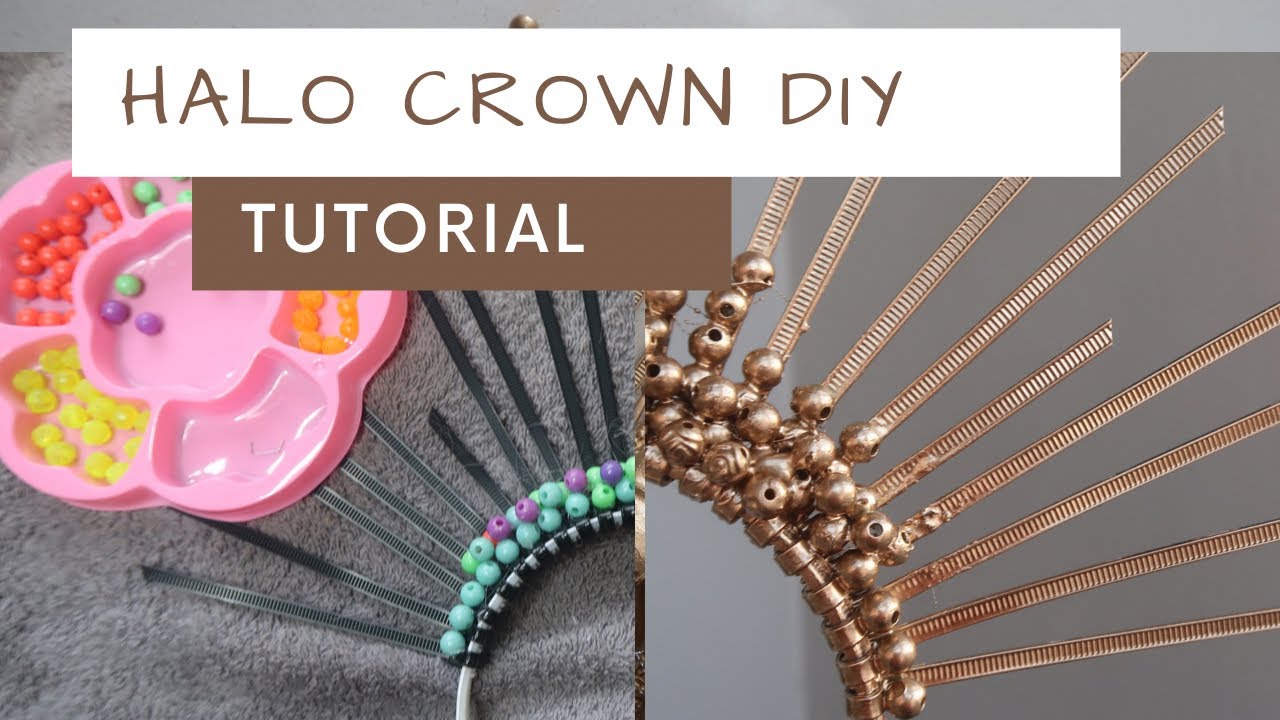 DIY Head Crown I Tutorial I Halo Crown Tutorial
