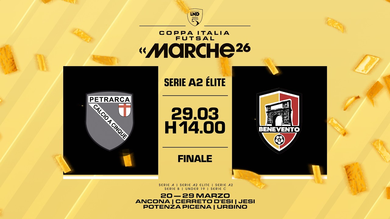 Vinumitaly Petrarca-GG Team Wear Benevento 5 2-3 d.t.s. | Coppa Italia Serie A2 &Eacute;lite 25/26 | Finale