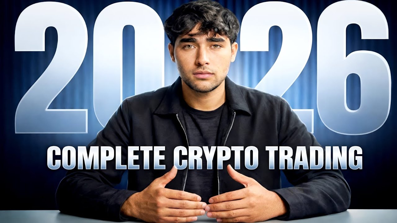 Complete Crypto Trading Course 2026 🔥 | A to Z Full Beginner Guide in One Video (Hindi)