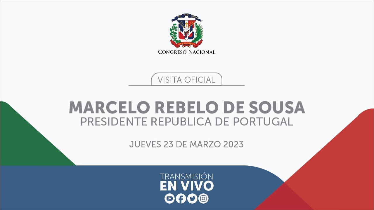 Visita oficial de Marcelo Rebelo de Sousa  - Presidente de la República de Portugal