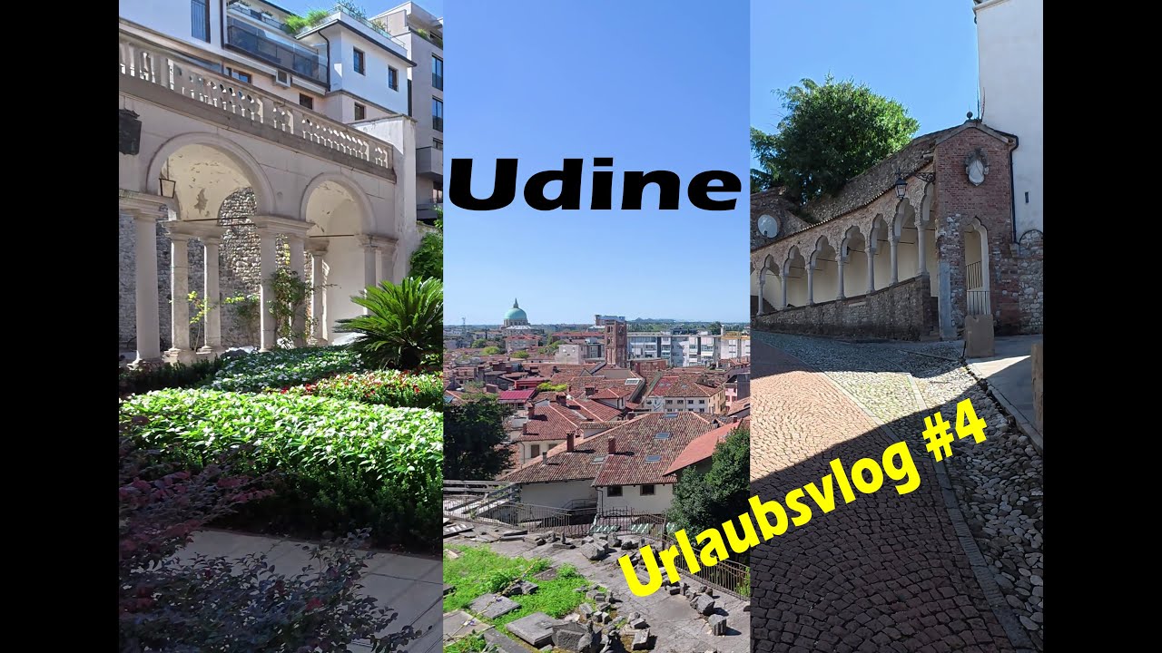 Stadtbummel in Udine | Urlaub Italien | 4K | Manuel Unterwegs