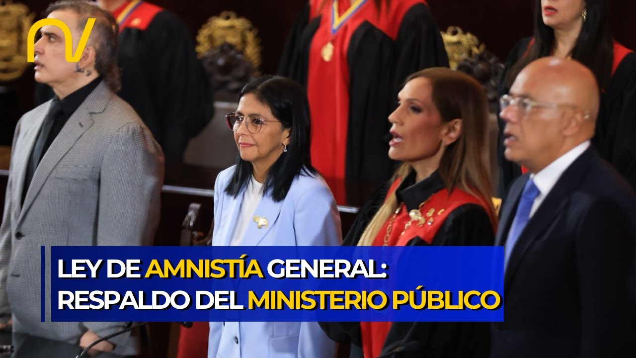 Delcy Rodríguez anuncia AMNISTÍA GENERAL y el cierre de El Helicoide