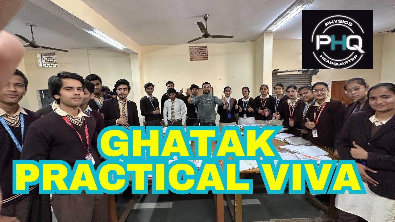 Class 12 Physics GHATAK Practical & Viva | Physics HeadQuarters